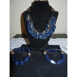 Vintage Chico Necklace and 2 Bracelets
